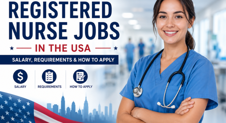 Registered Nurse Jobs in the USA: Salary, Requirements & How to Apply (2026 Guide)