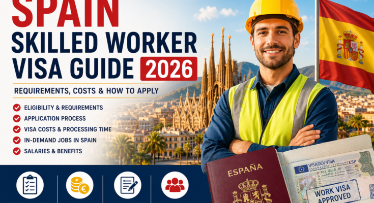 Spain Skilled Worker Visa 2026